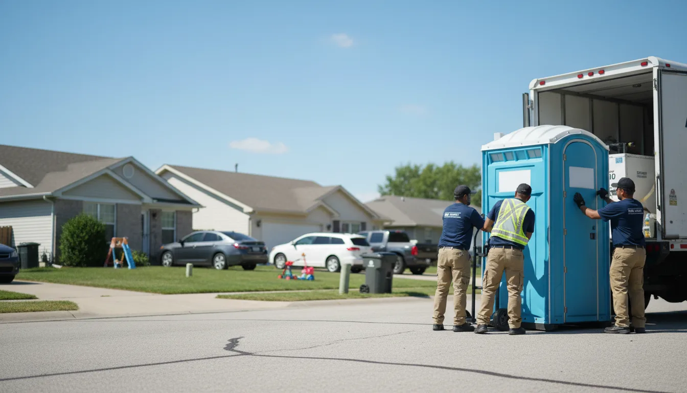 Standard Porta Potty Rentals in Ideal, SD near me